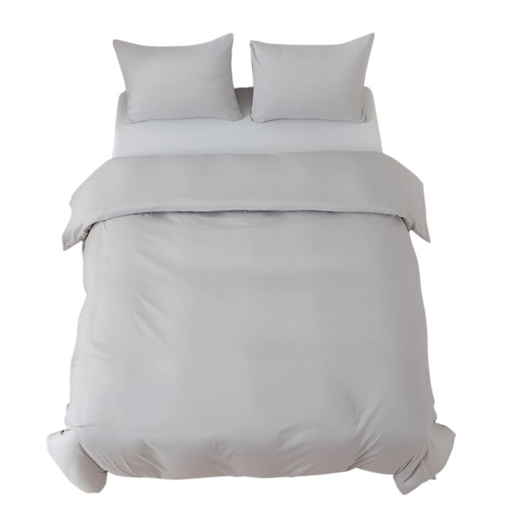 Duvet Cover Set 3 Piece Bedding with Pillow Shams Comforter Not Included