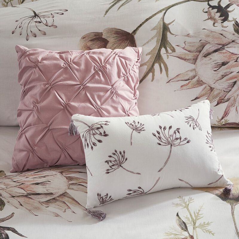 Gracie Mills Kyrie 8-Piece Cotton Printed Comforter Set
