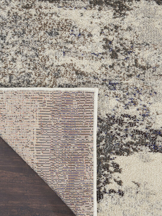 Celestial CES02 Ivory/Gray 3' x 5' Rug