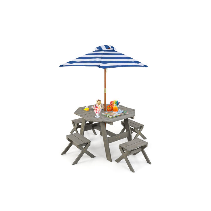 Kids Wooden Table Set – Child-Sized Furniture for Play, Study, and Activities