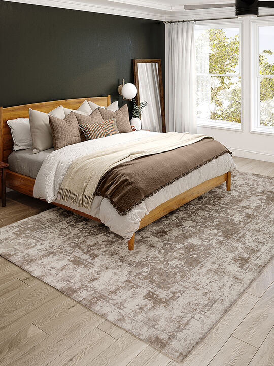 Antalya AY2 Taupe 5'3" x 7'8" Rug