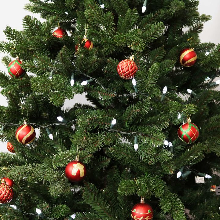 Sunnydaze 30-Count Shatterproof 2" Ornaments with Hooks