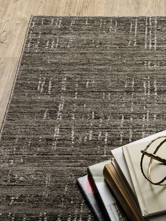 Nebulous 3'3" x 5' Charcoal Rug