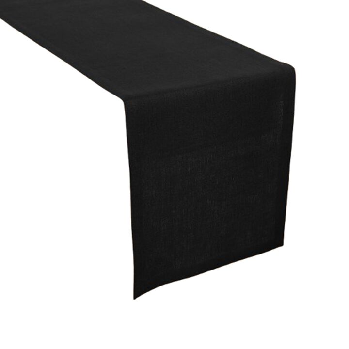 Solino Home 100% Pure Linen Table Runner | Fete for Valentine;s