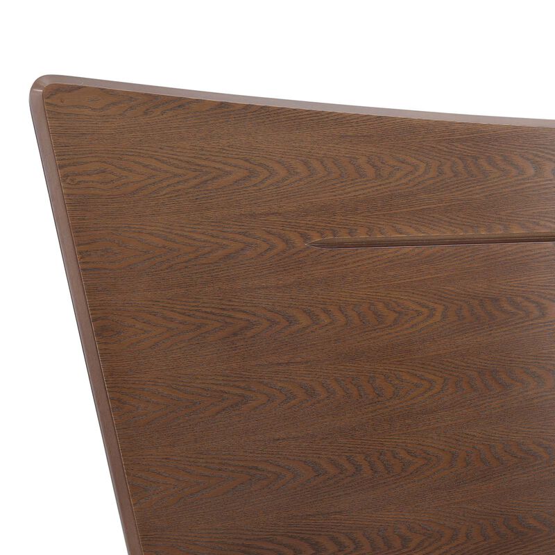 Modway - Astra King Wood Platform Bed Walnut