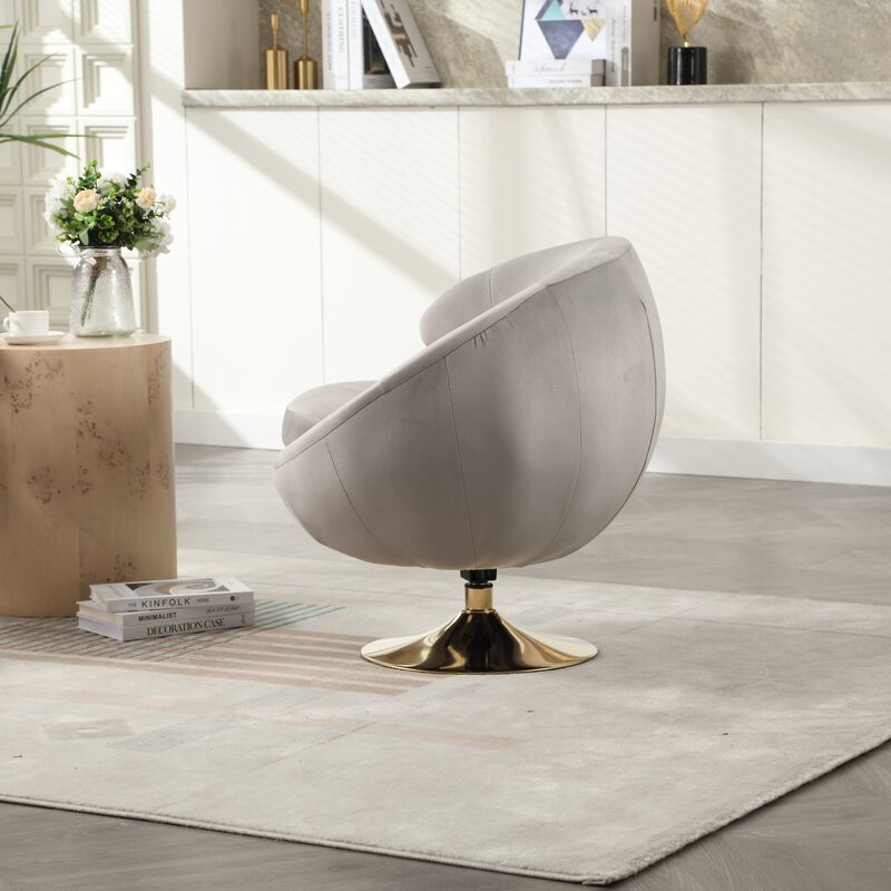 360 Degree Swivel Cuddle Chairs, Round Armchairs for Home & Office
