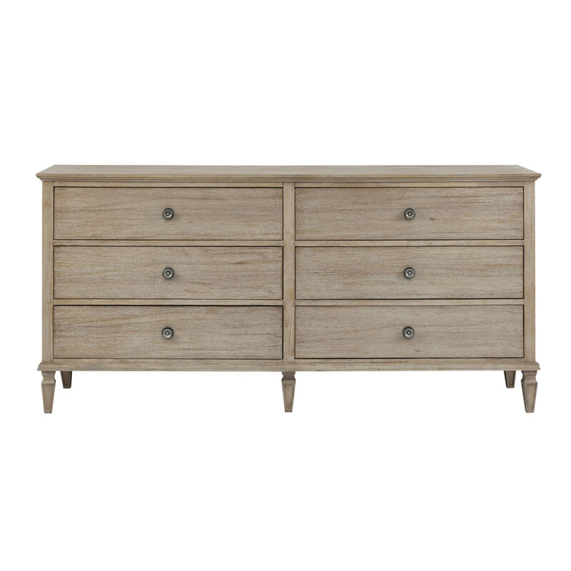 Gracie Mills Bolton French-Inspired 6-Drawer Dresser