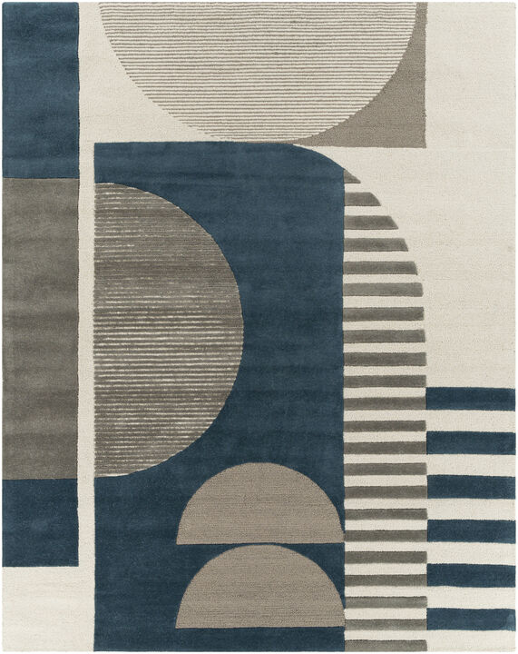 Brooklyn BRO-2304 8' x 10' Blue Rug