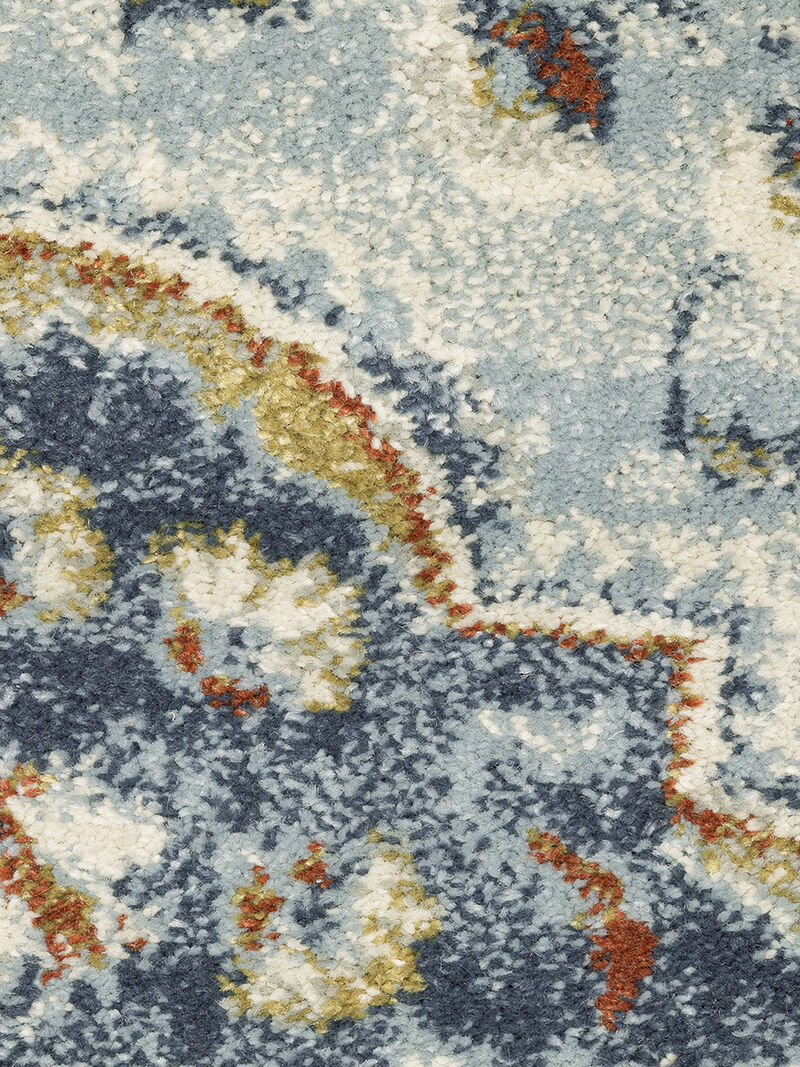 Branson 7'10" x 10' Blue Rug