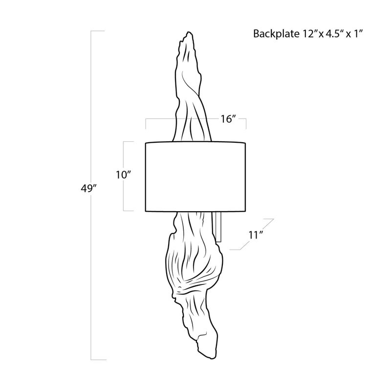 Driftwood Sconce