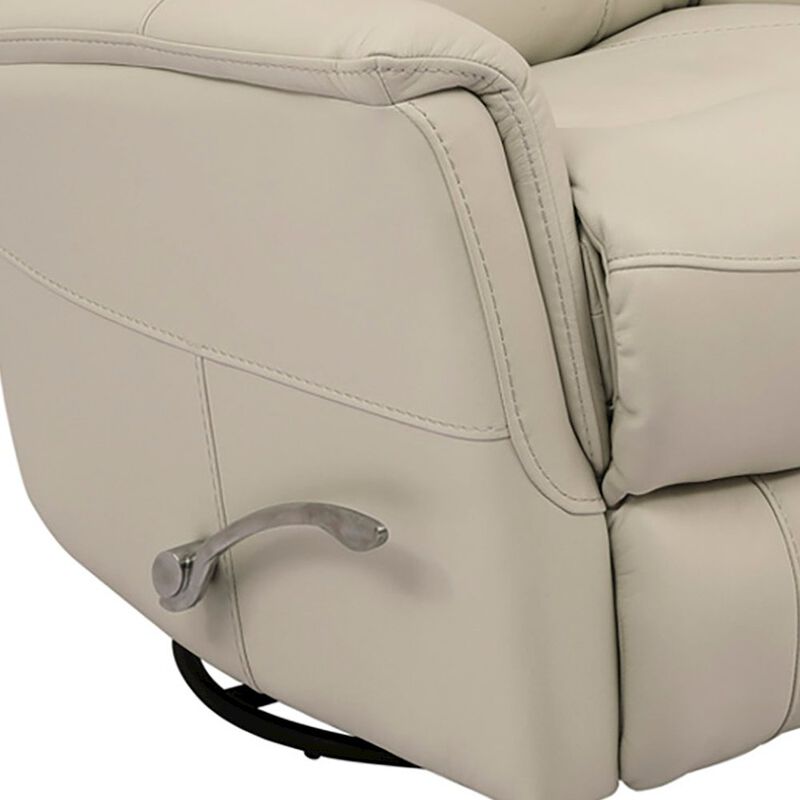 Parker Living Gemini - Ivory Swivel Glider Recliner