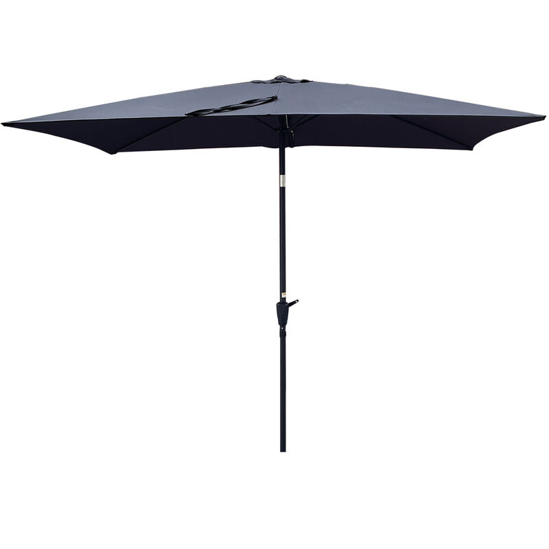 Waterproof Patio Umbrella with Tilt and Crank