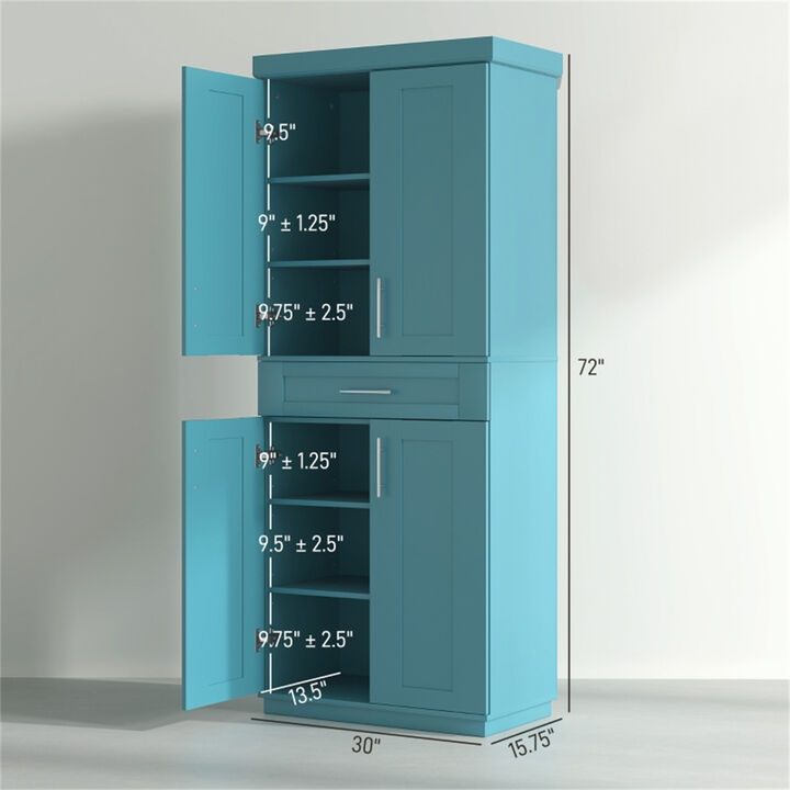Tall Kitchen Pantry Cabinet – Freestanding Storage for Kitchen & Dining Area