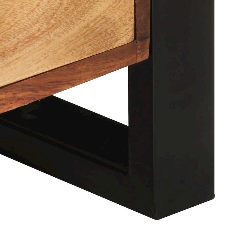 vidaXL TV Cabinet Solid Sheesham Wood
