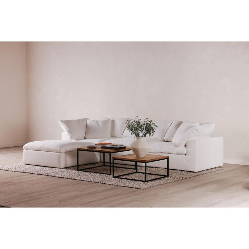Moe's Home Collection Clay Ottoman
