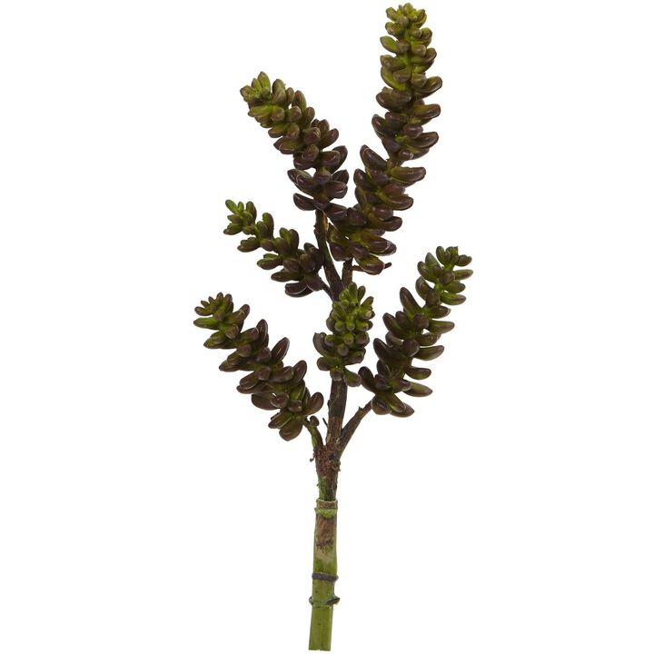 Nearly Natural 13-in Succulent Artificial Flower (Set of 12)
