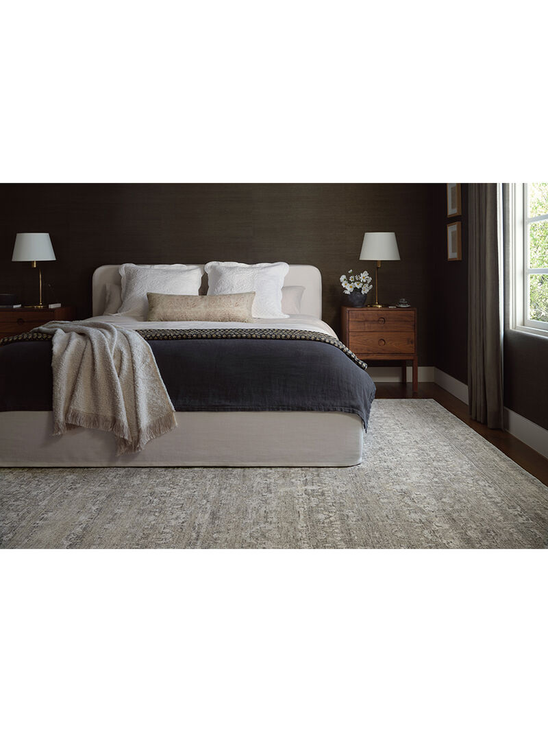 Honora Grey/Beige 7'10" x 10' Area Rug by Amber Lewis x Loloi