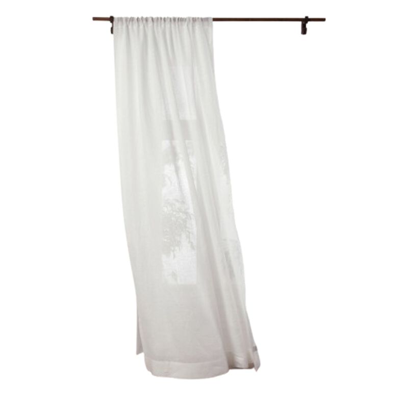 Solino Home 100% Pure Linen Sheer Curtain Curtain