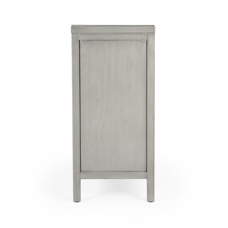 Butler Specialty Imperial Wood Accent Cabinet, Gray