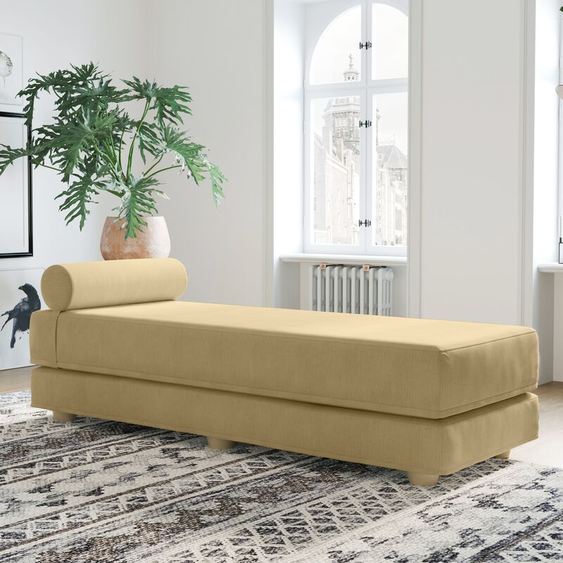 Jaxx Alon Daybed / Fold-Out Queen-Size Mattress - Microvelvet