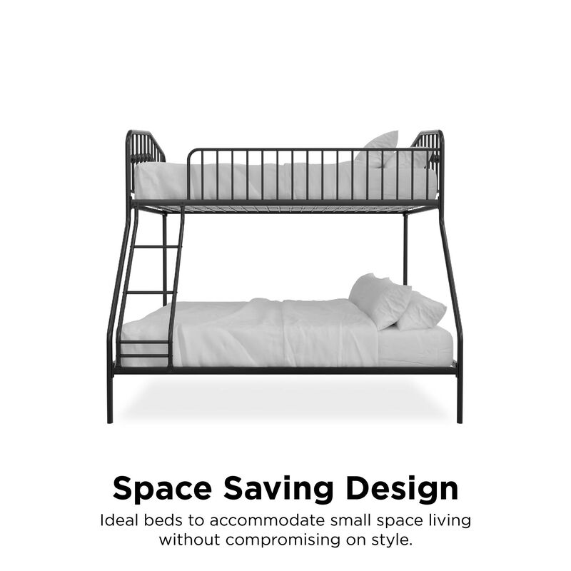 Novogratz Bushwick Metal Bunk Bed