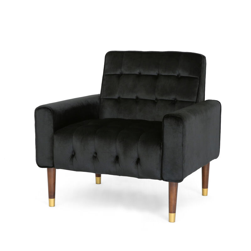 Merax Modern Arm Chair with Tufted Back