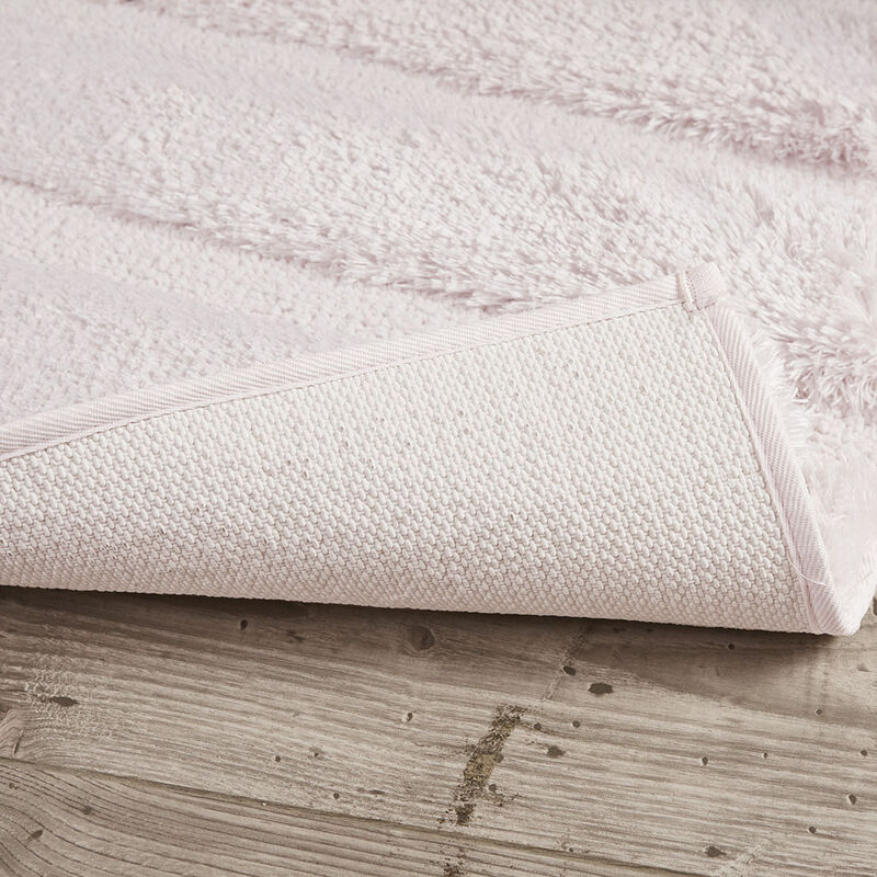 Gracie Mills Kathleen Modern High-low stripe Rug - 21x34"