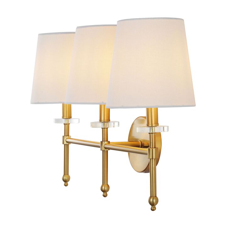 Olivia Modern Midcentury LED Vanity