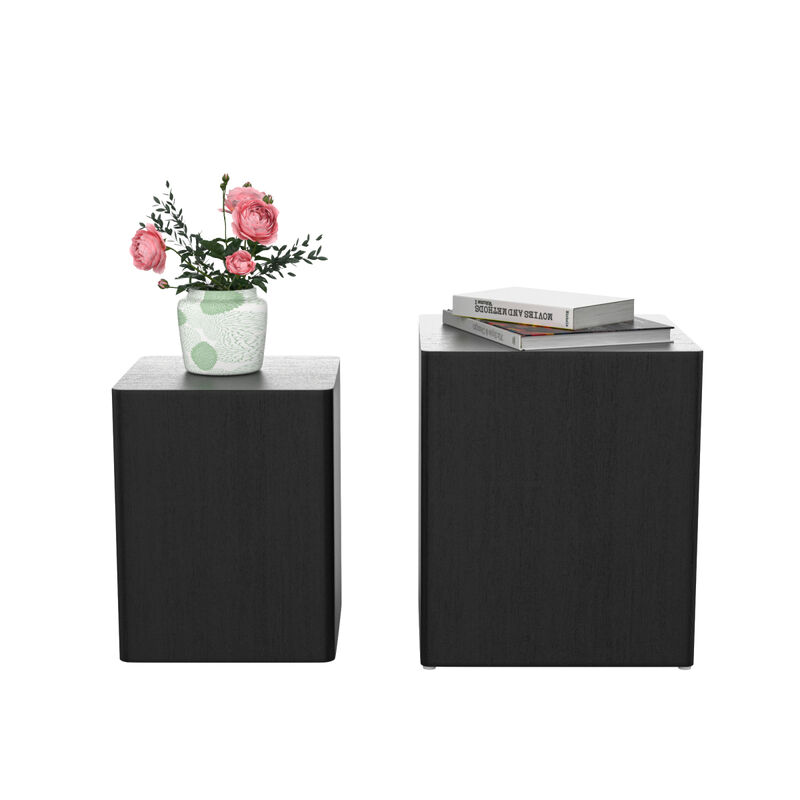 Upgrade MDF Nesting Table/Side Table/Coffee Table/End Table For Living Room, Office, Bedroom