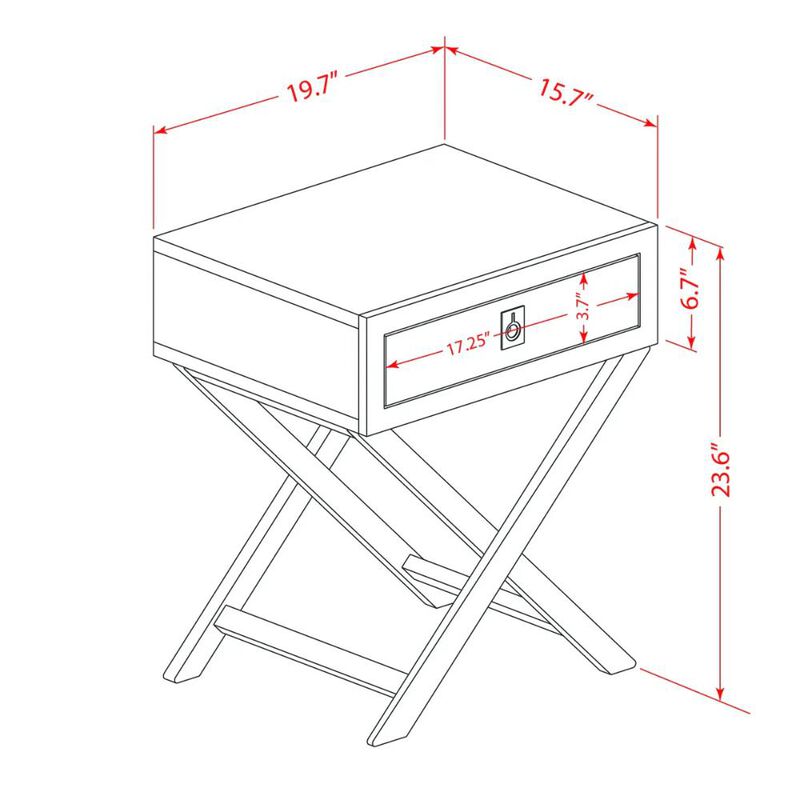Night Stand Black