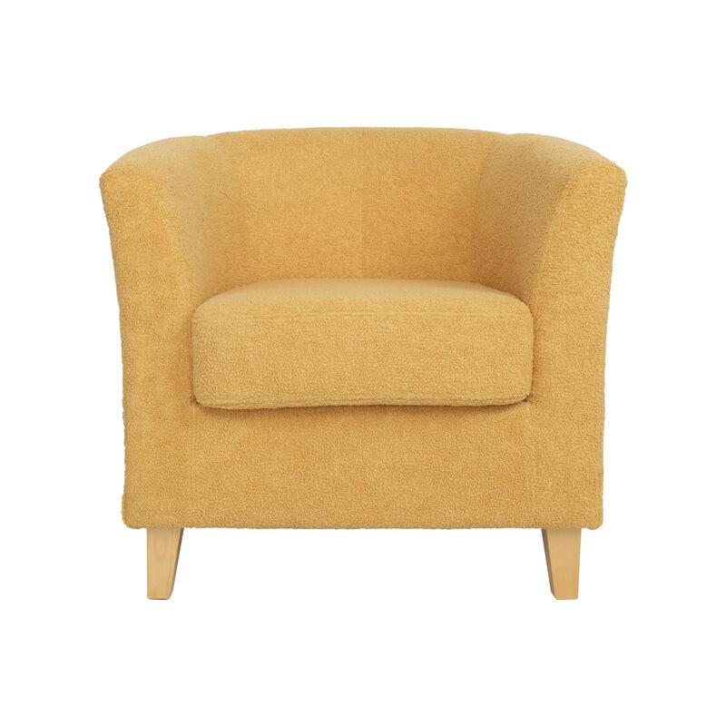 Merax Casual Fabric Club Chair Accent Chair