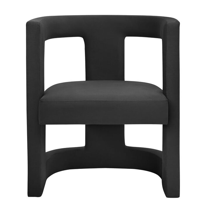 Belen Kox Luxe Velvet Sculptural Accent Chair, Belen Kox