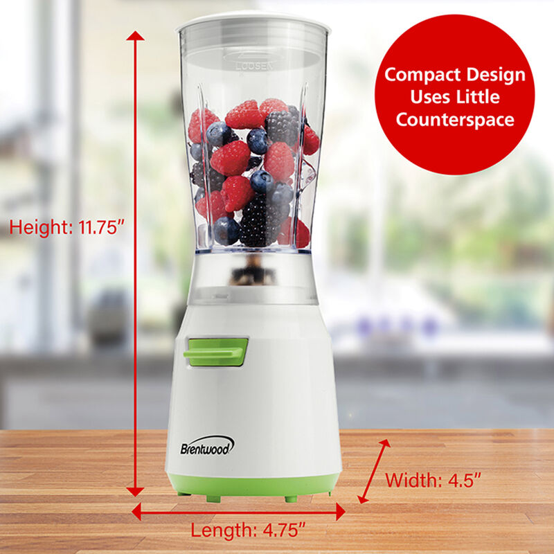 Brentwood 14 Ounce Personal Blender in White