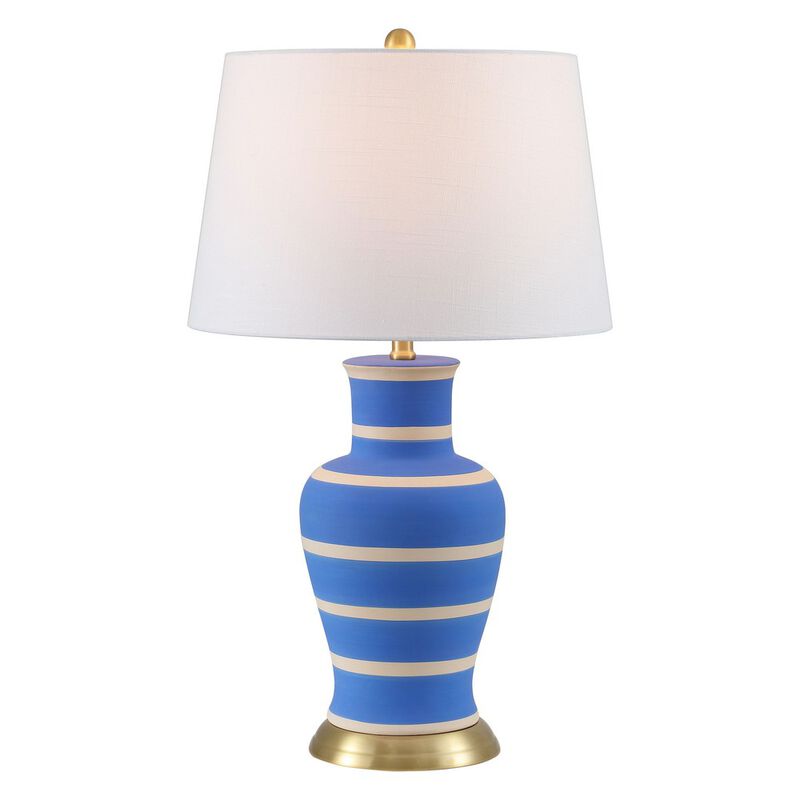 Julian Traditional Classic Ceramic Urn LED Table Lamp