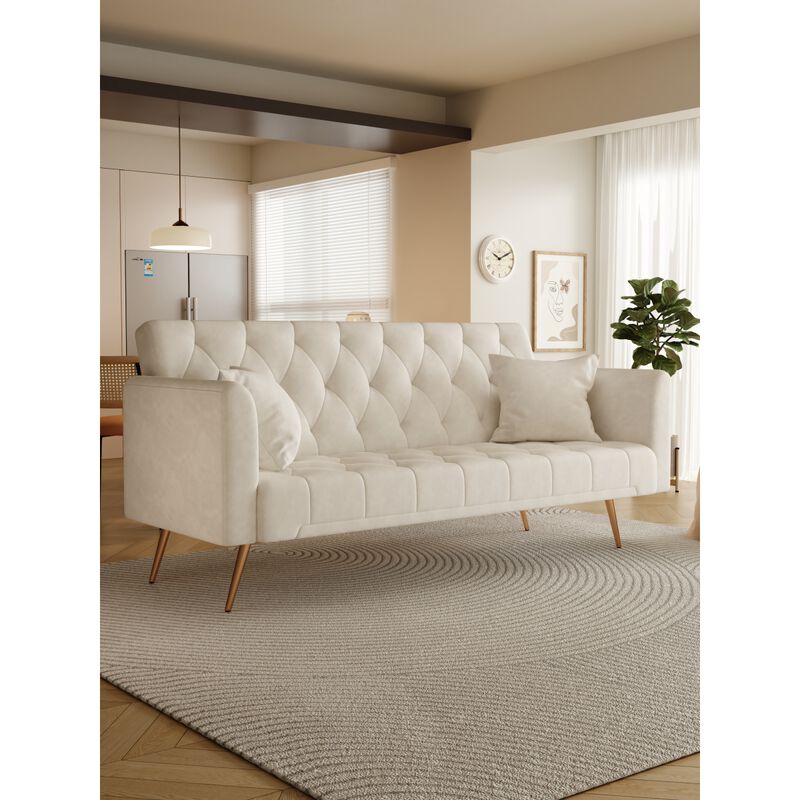 Convertible Double Folding Living Room Sofa Bed