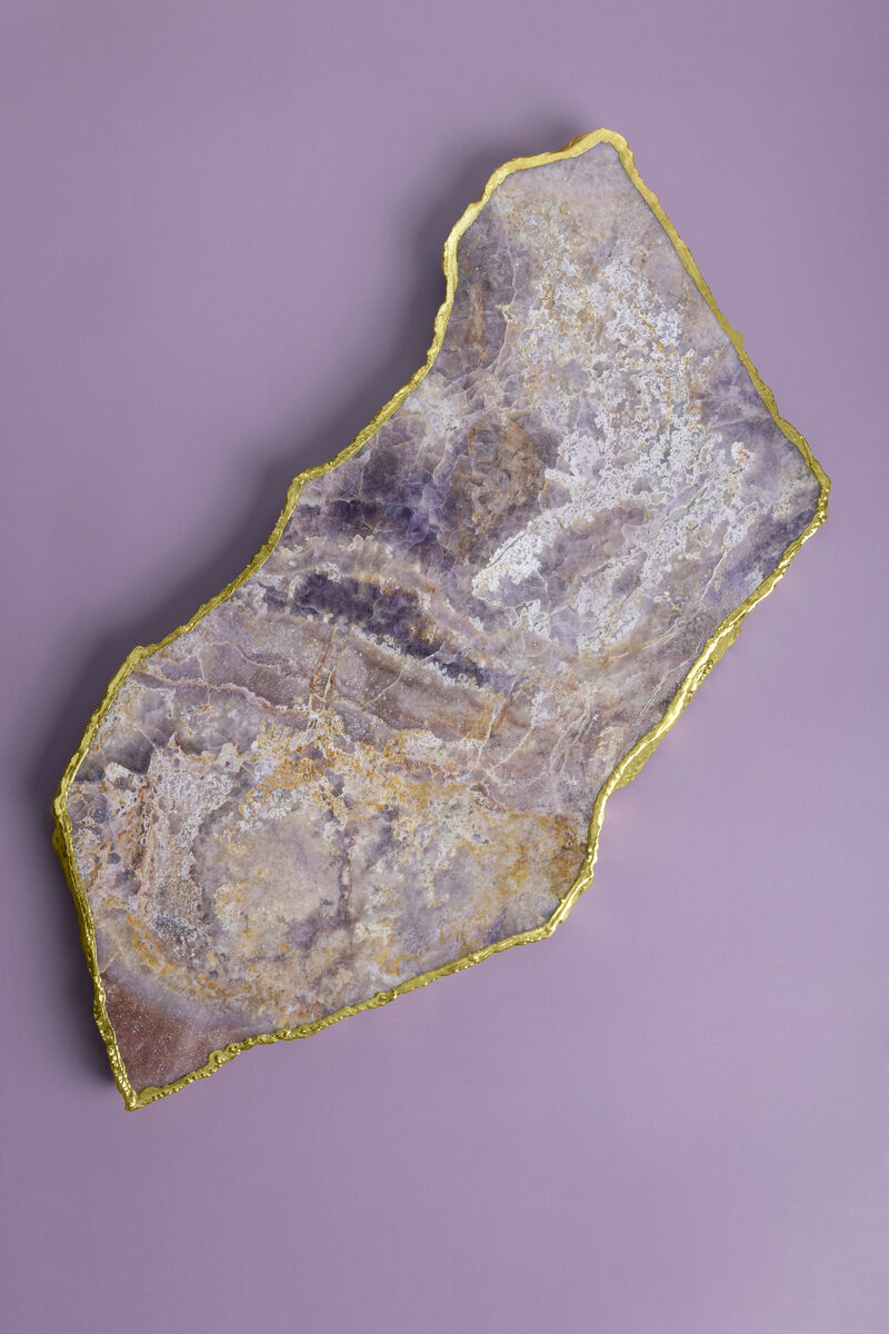 Dazzle Amethyst & Gold Cheese Board