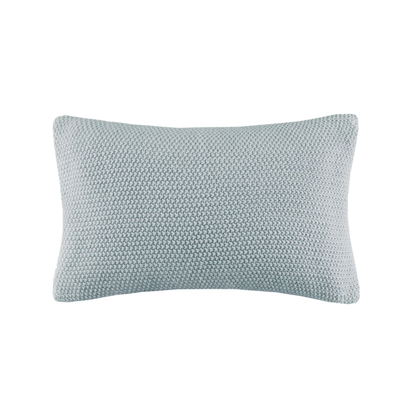 Gracie Mills Lessie Ultra-Soft Knit Oblong Pillow Cover