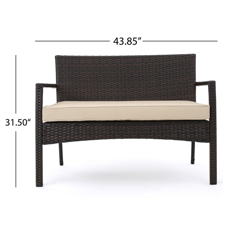 Chic and Cozy Chat Set Modern Elegance for Your Patio