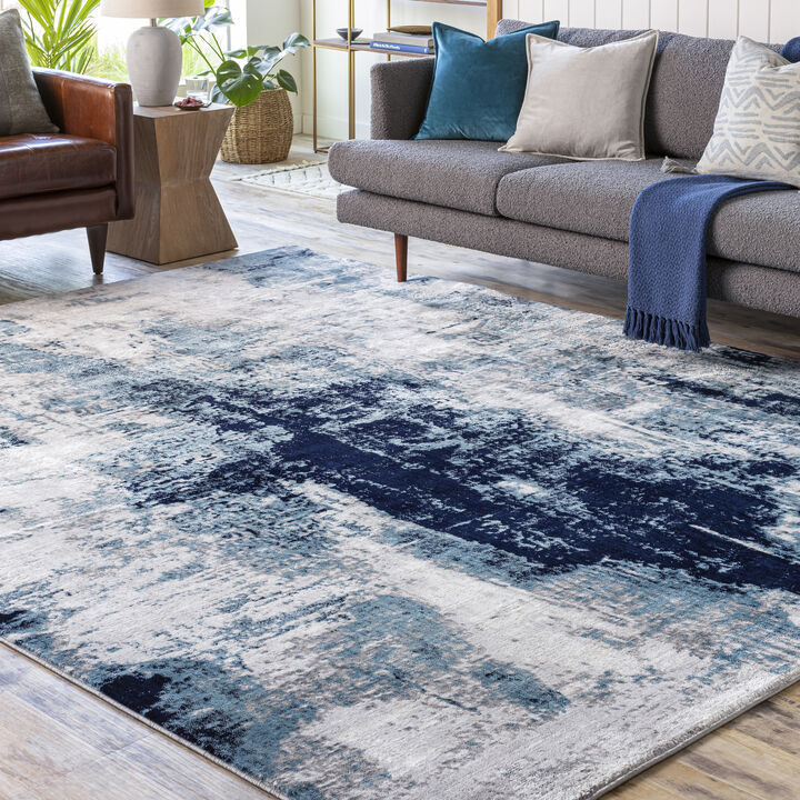 Wanderlust WNL-2309 2' x 3' Blue Rug