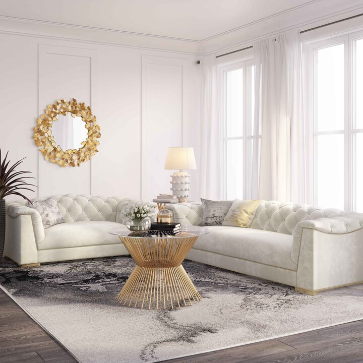 Farah Velvet Sofa