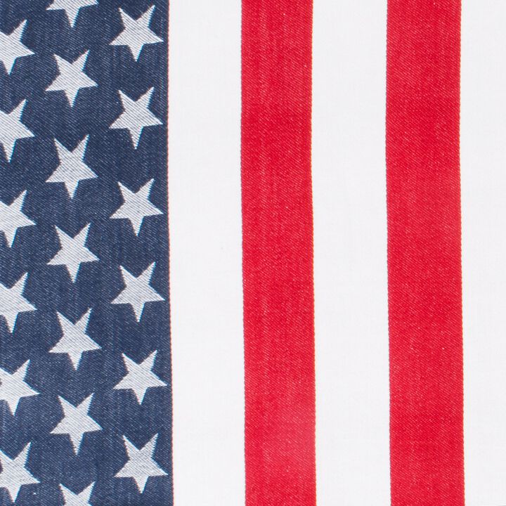 54" Stars and Stripes Americana 4th of July Table Runner