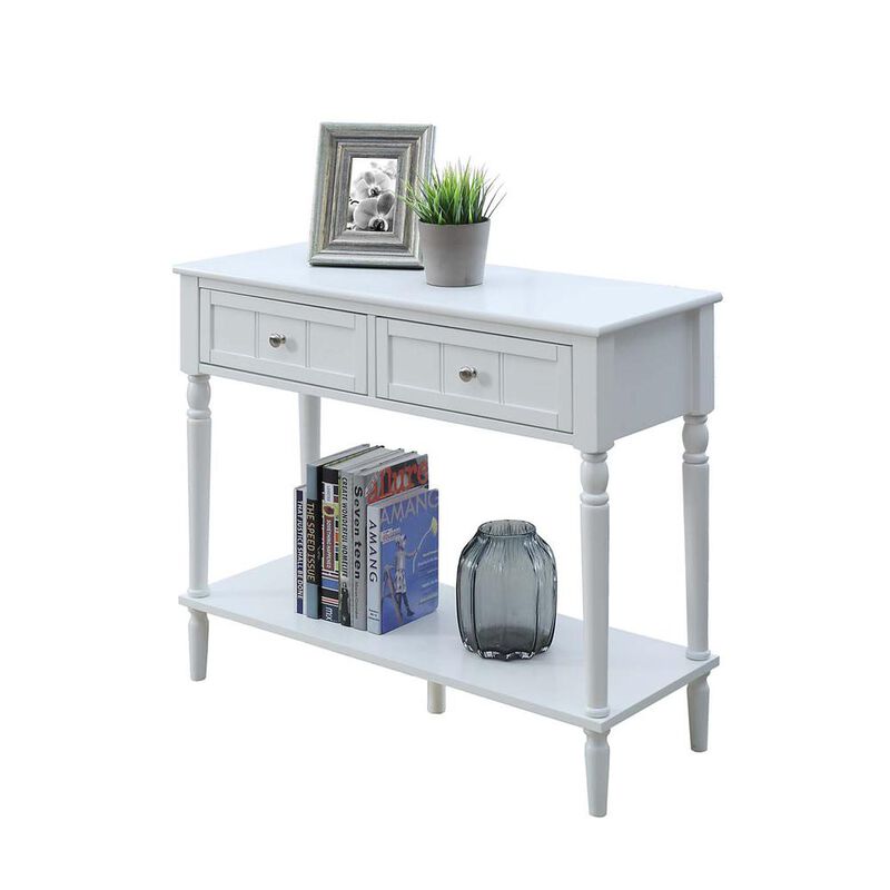 Convience Concept, Inc. French Country Two Drawer Hall Table