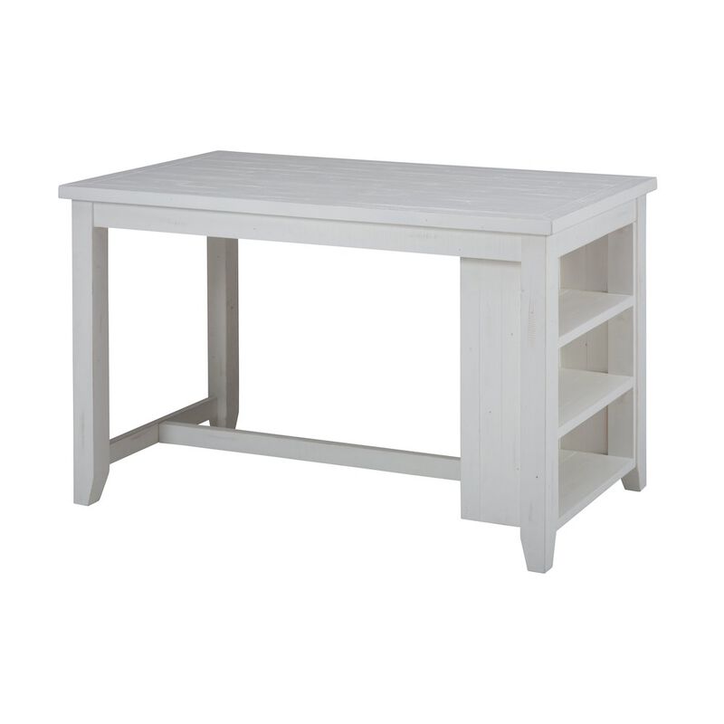 Jofran Madaket Rustic Solid Reclaimed Wood 60 Counter Height Table