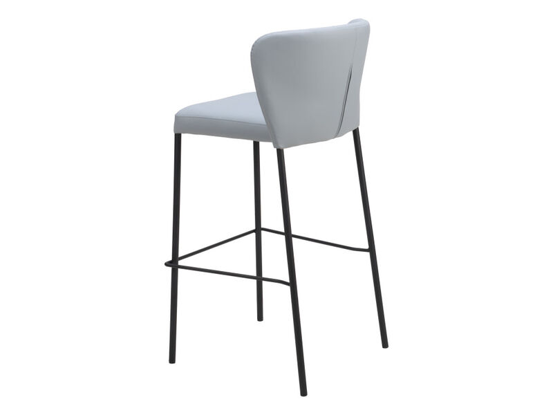 Linz Barstool (Set of 2) Gray