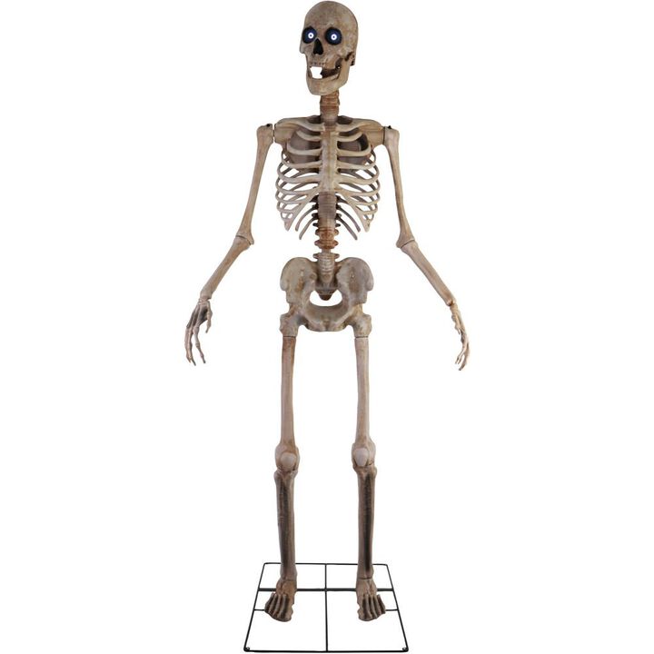Haunted Hill Farm 8' Towering Animated Skeleton