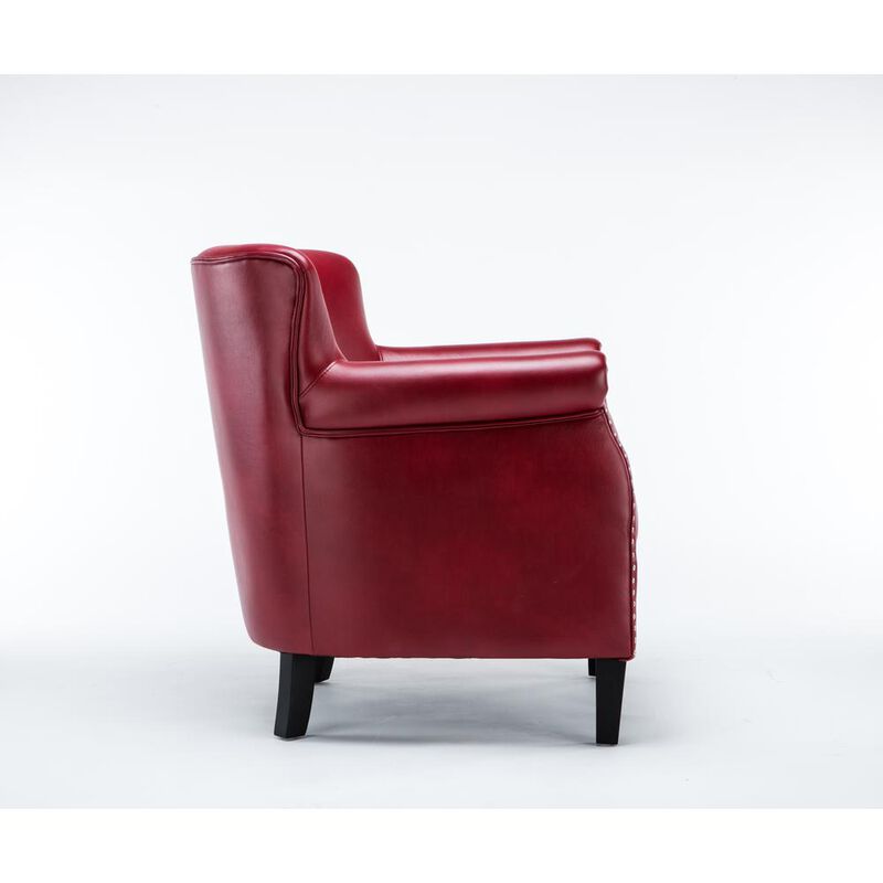 Comfort Pointe Holly Red Club Chair