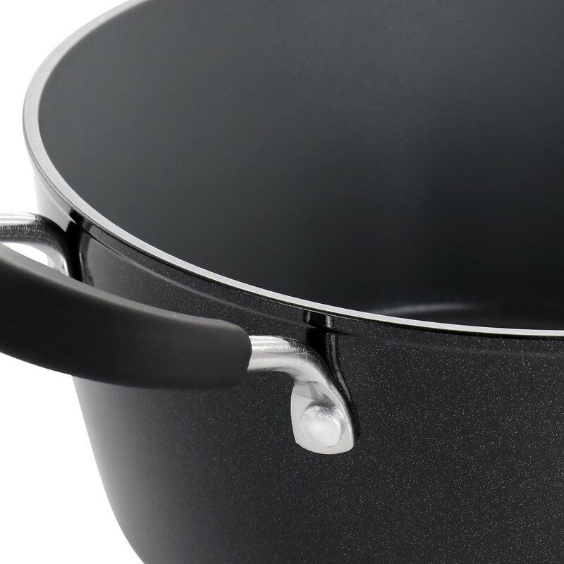 Kenmore Arlington 4.5 Quart Dutch Oven with Lid in Black