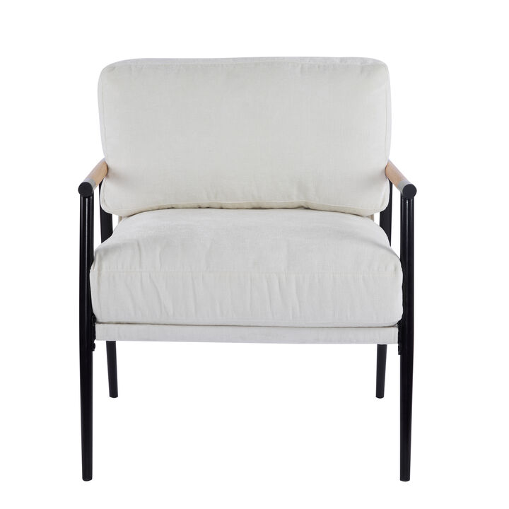 Merax Modern Accent Chair with Plush Cushion