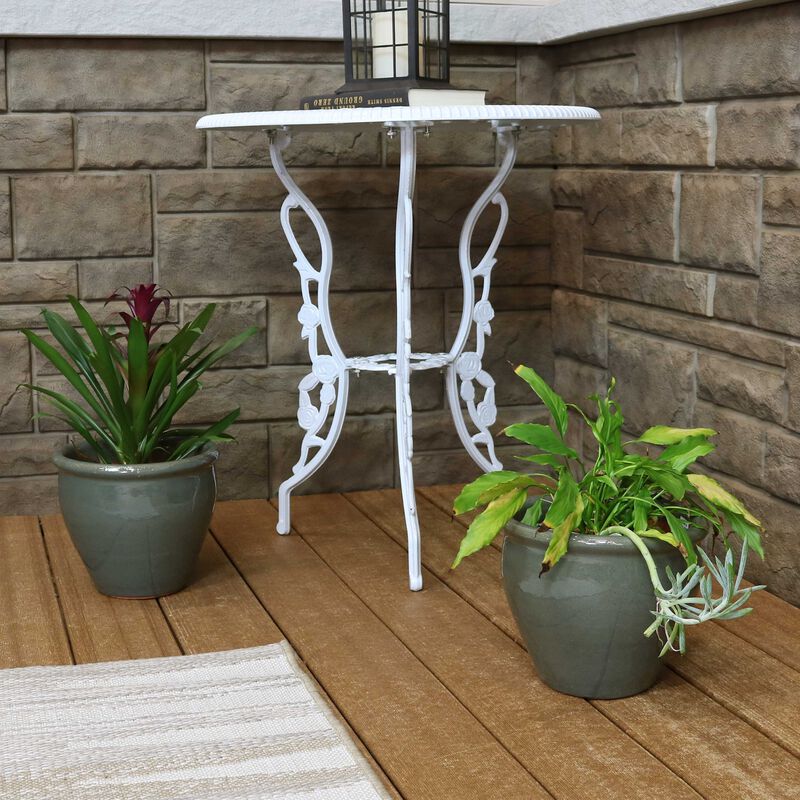 Sunnydaze Chalet Glazed Ceramic Planter - Set of 2