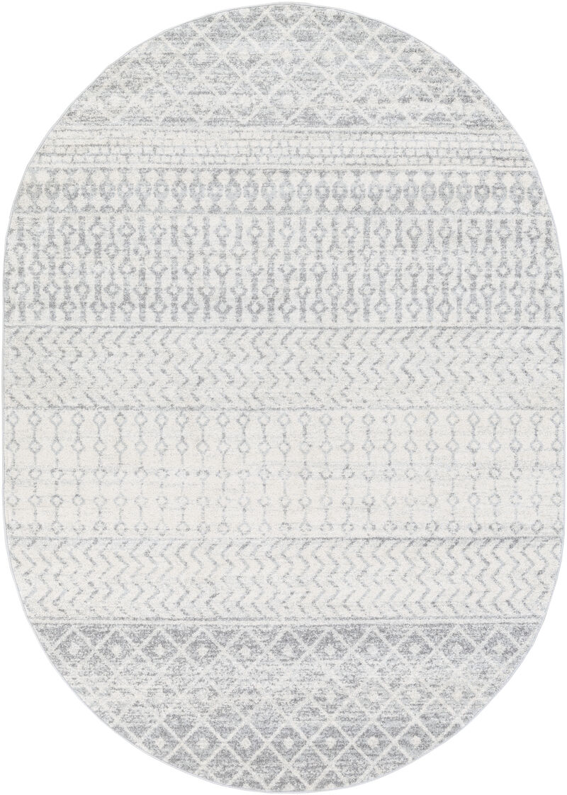 Elaziz ELZ-2345 7'10' x 10'3' Gray Rug